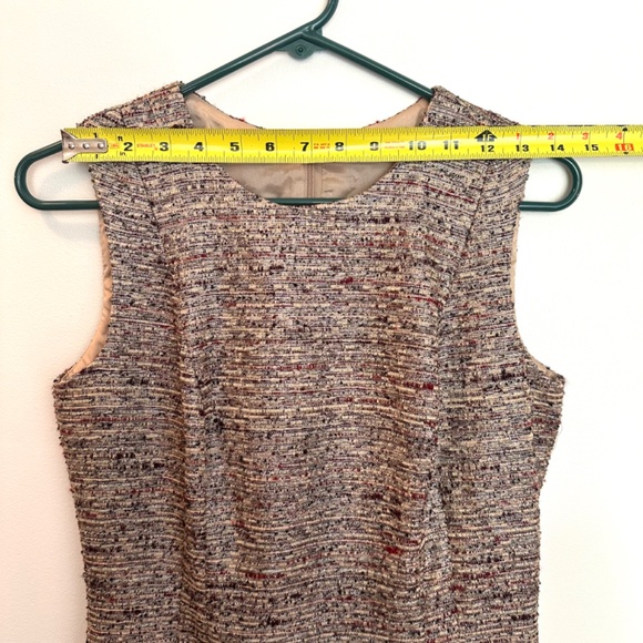 NWT Carmen Marc Valvo gold sheath mini dress, size 4 - Picture 4 of 11